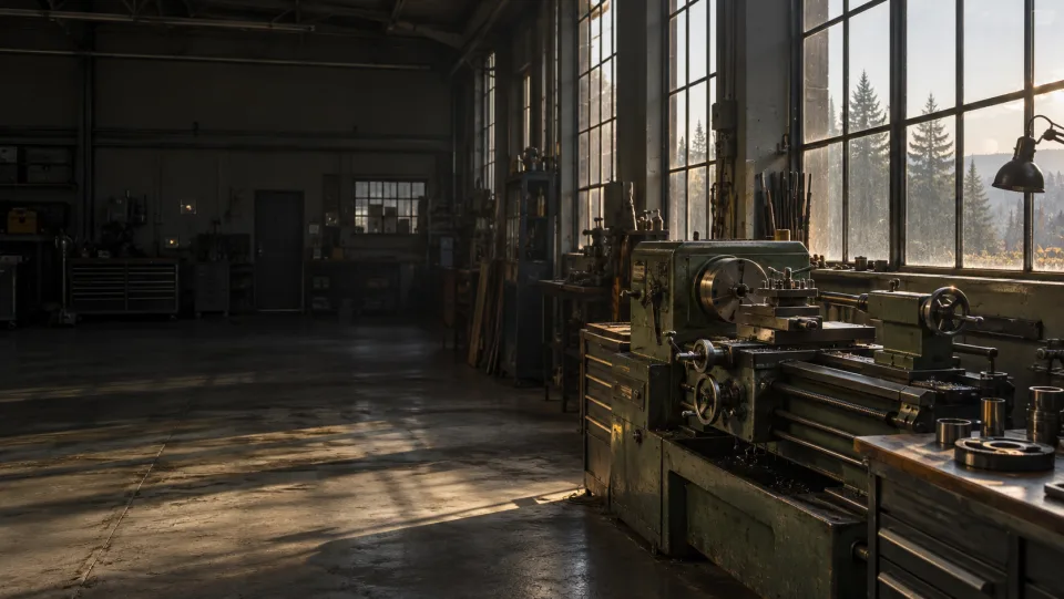 An imagined workshop used in this sample job.